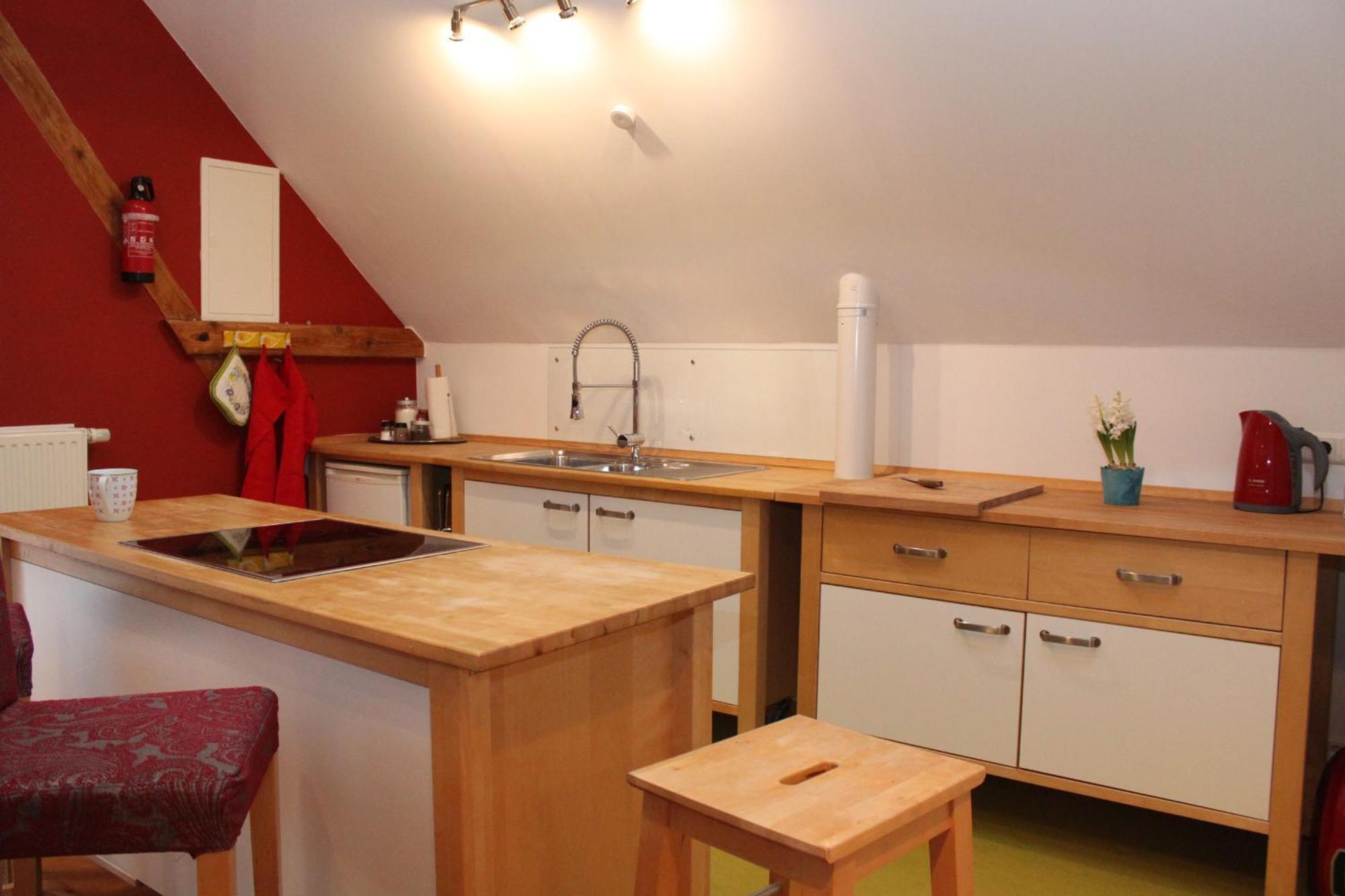 Ferienwohnung Auf Der Ruebenburg Barnsen Exteriér fotografie